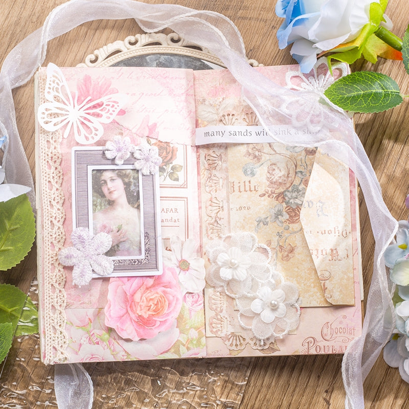 Vintage Texture Scrapbook Paper b4