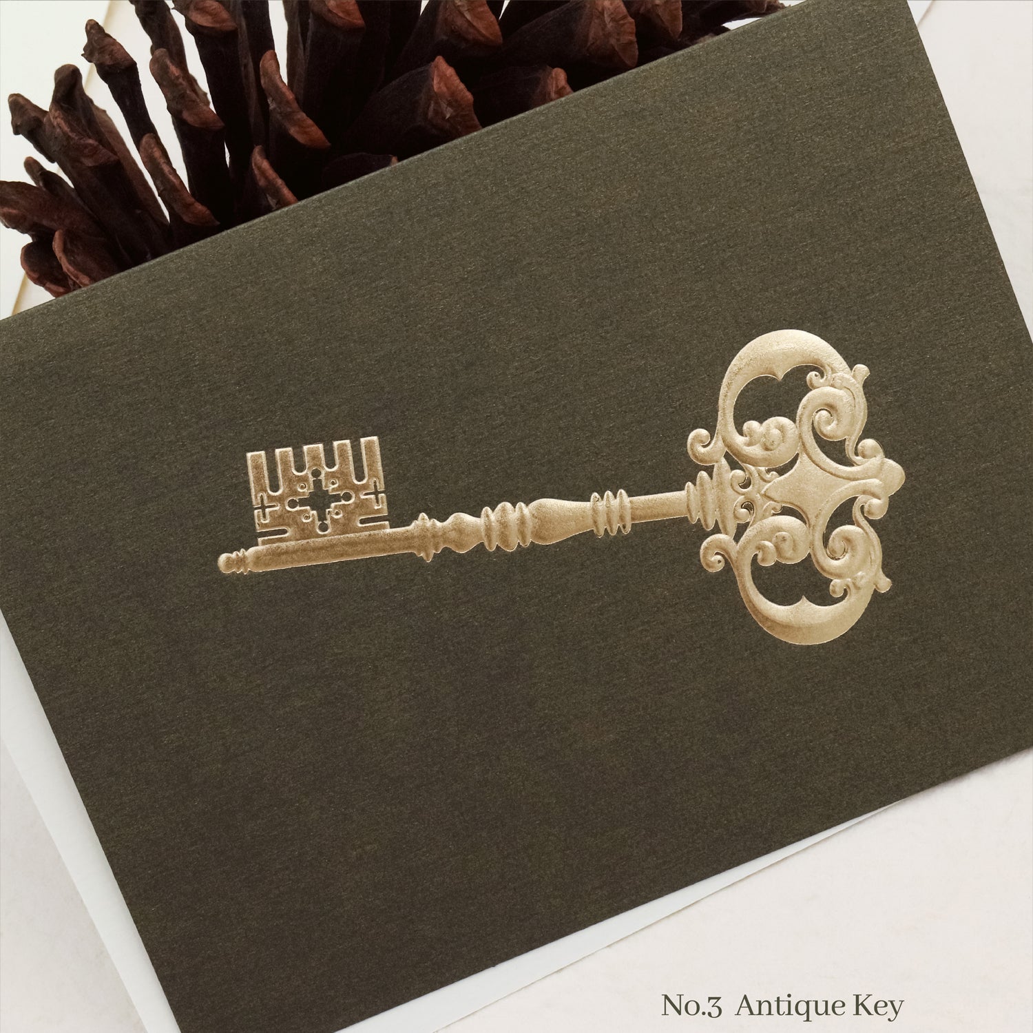 Stamprints Embossed Foil Greeting Card with Envelope Color 7
