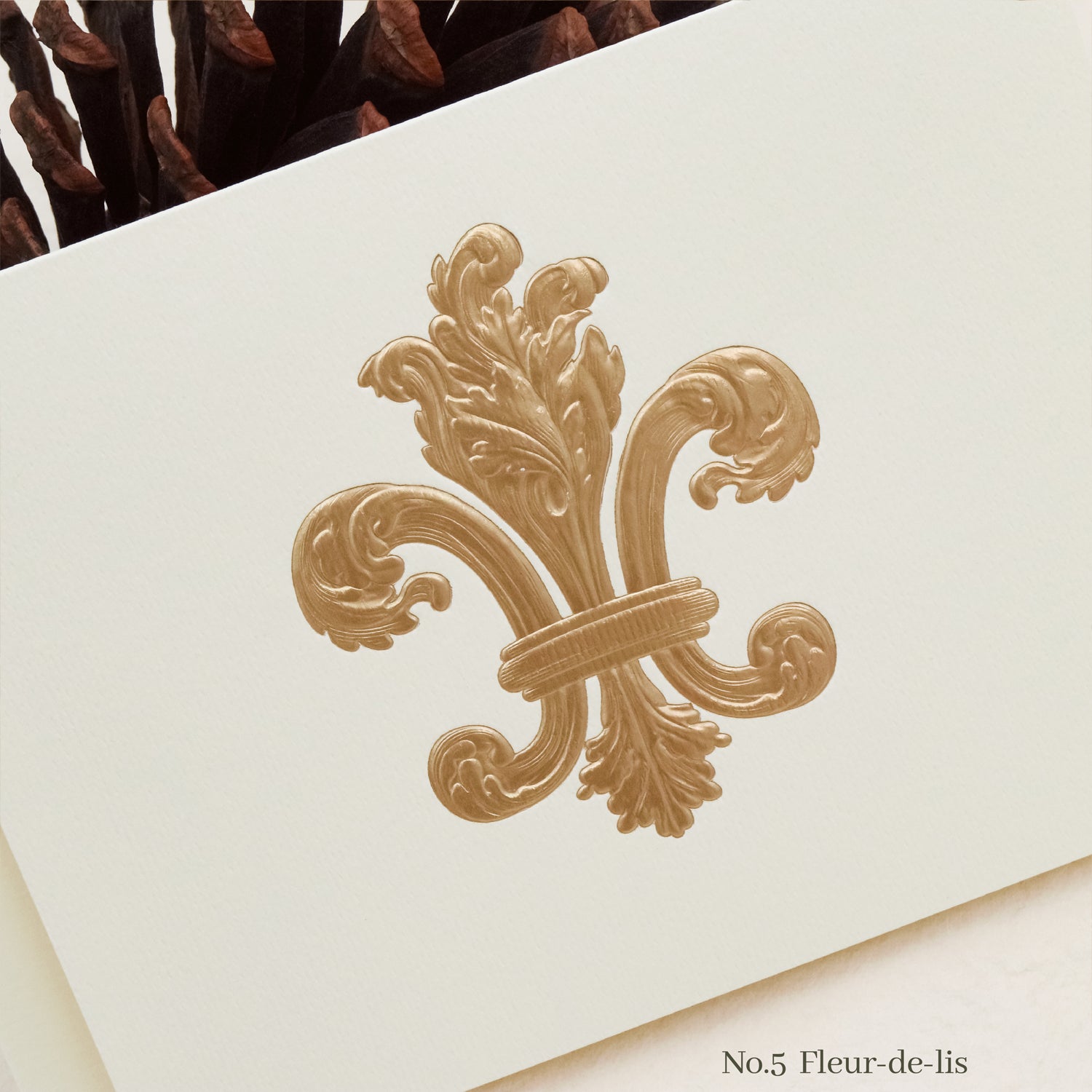 Stamprints Embossed Foil Greeting Card with Envelope Color 9