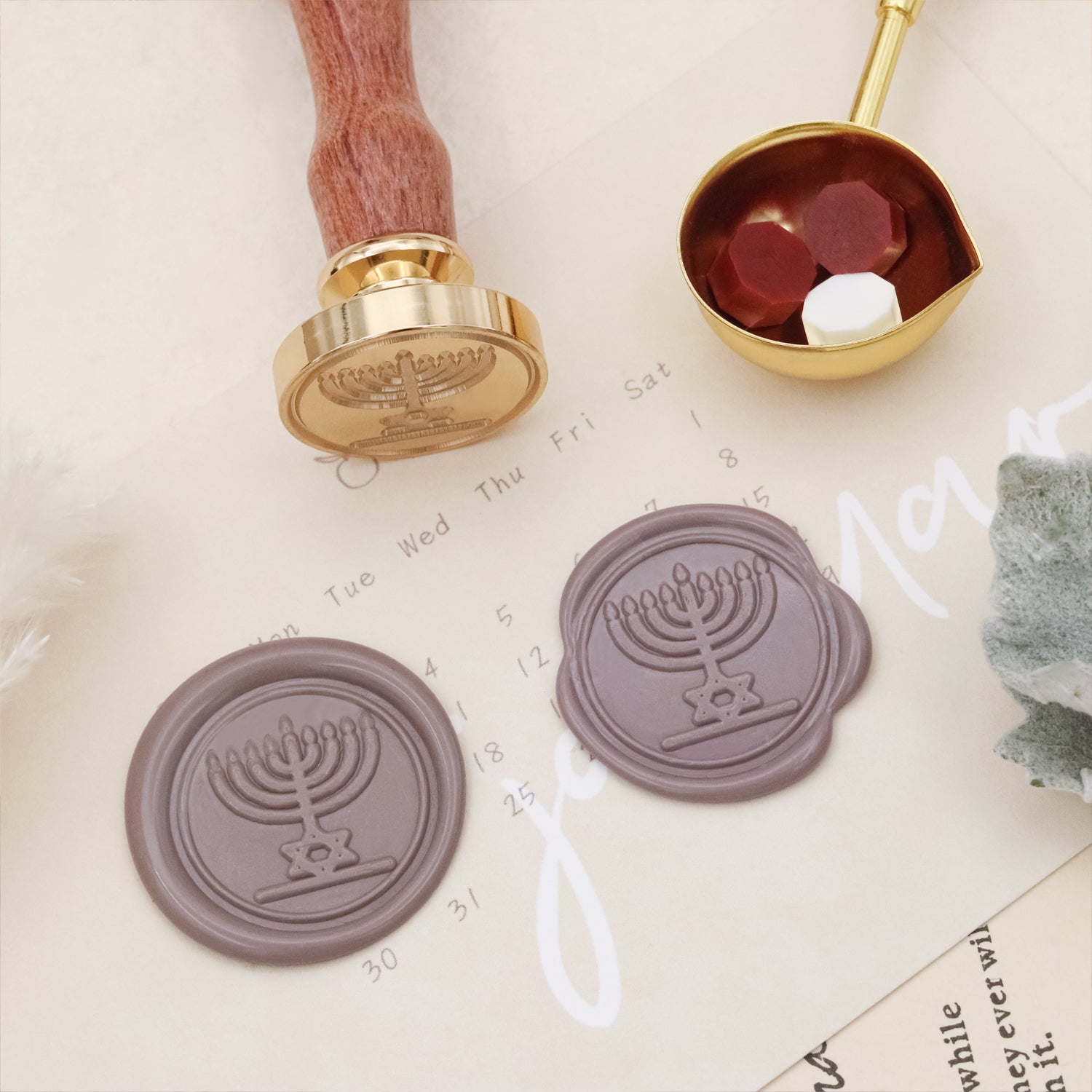 Stamprints Jewish Culture Wax Seal Stamp 3