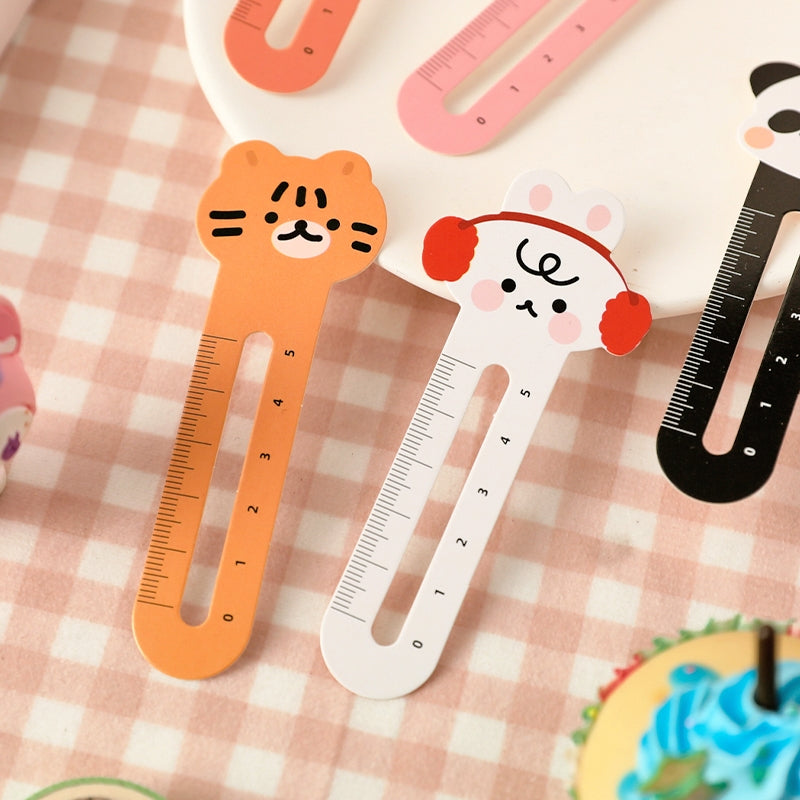 Animal City Cartoon Mini Scale Bookmark Pack b3