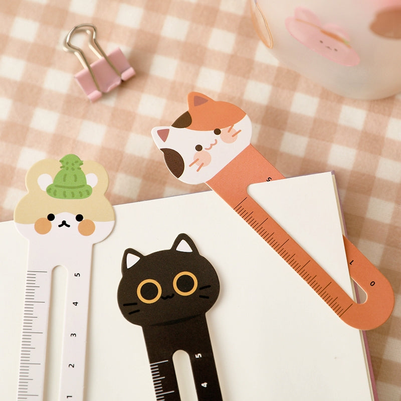 Animal City Cartoon Mini Scale Bookmark Pack c2