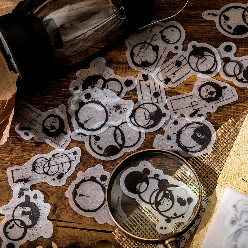 Broken Memories Retro Black & White Sticker Pack b4