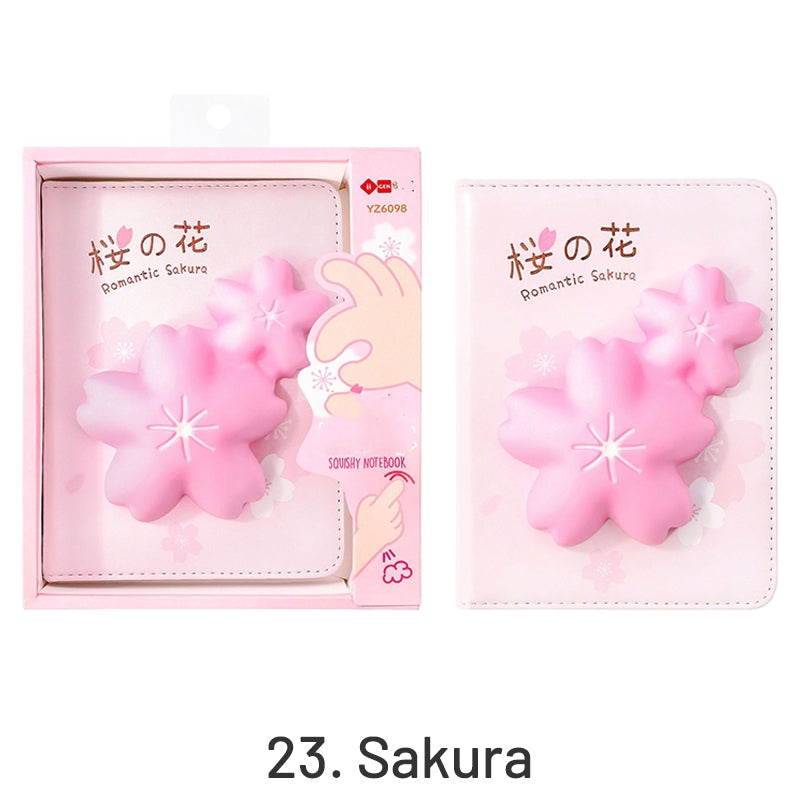 Cartoon Animal Fruit Stress Relief Notebook sku-23