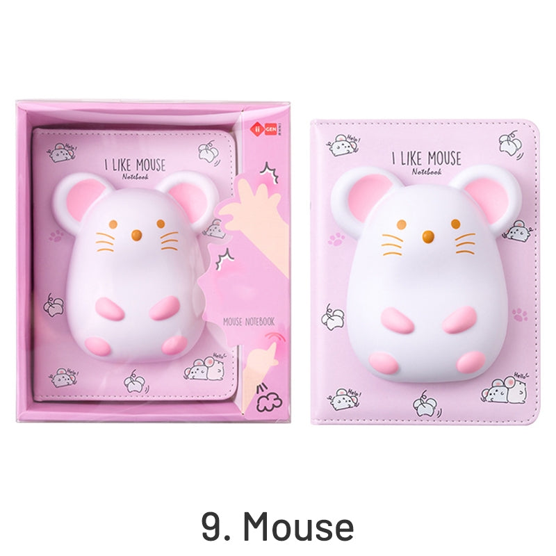 Cartoon Animal Fruit Stress Relief Notebook sku-9