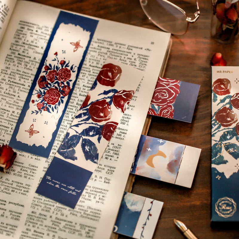 Cartoon Rose Art Bookmark 2