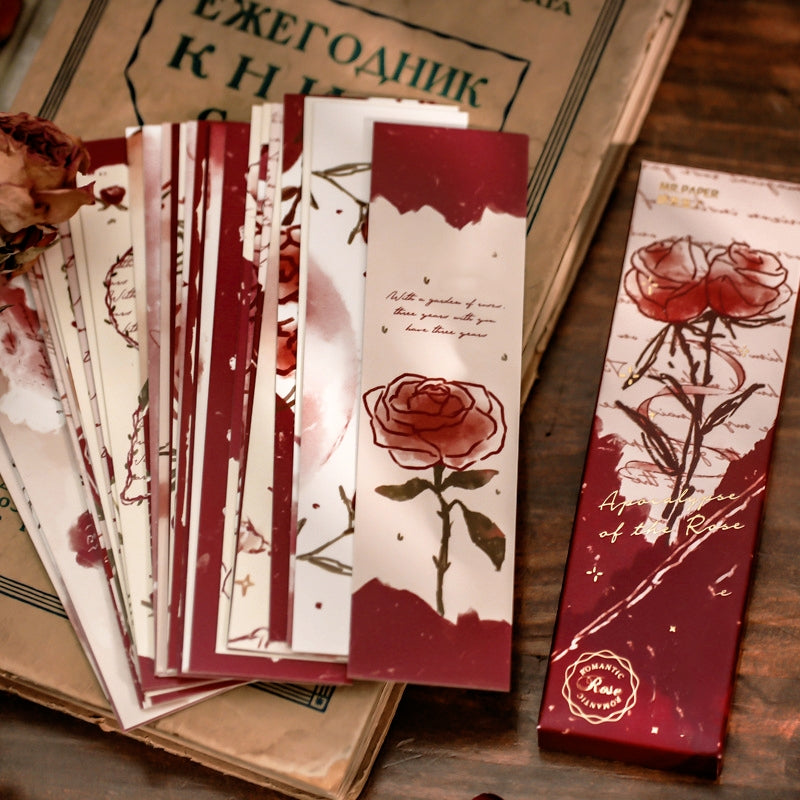 Cartoon Rose Art Bookmark 3
