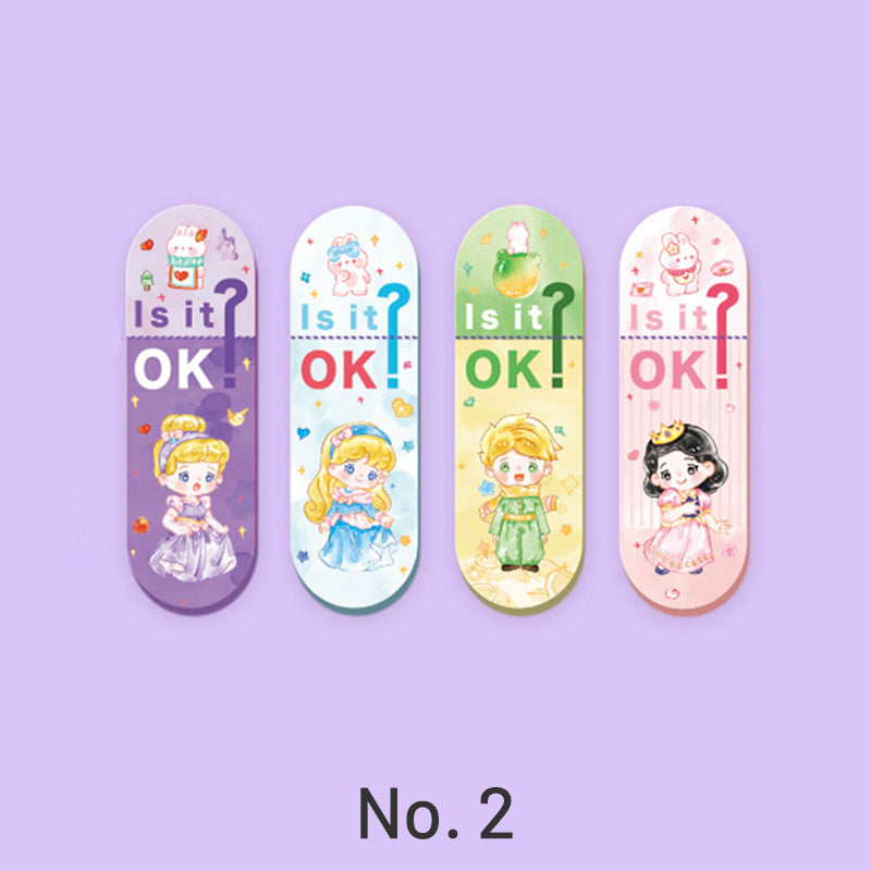 Cute Cartoon Waterproof Tearable Note Stickers sku-1