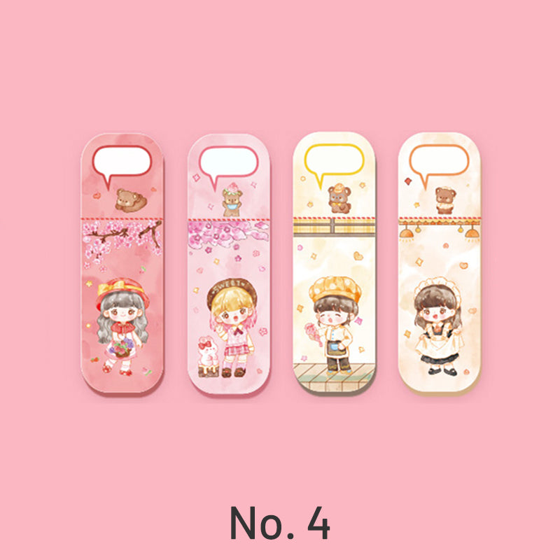Cute Cartoon Waterproof Tearable Note Stickers sku-4