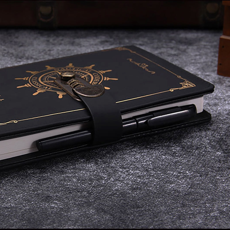 European Vintage Imitation Leather Notebook 1