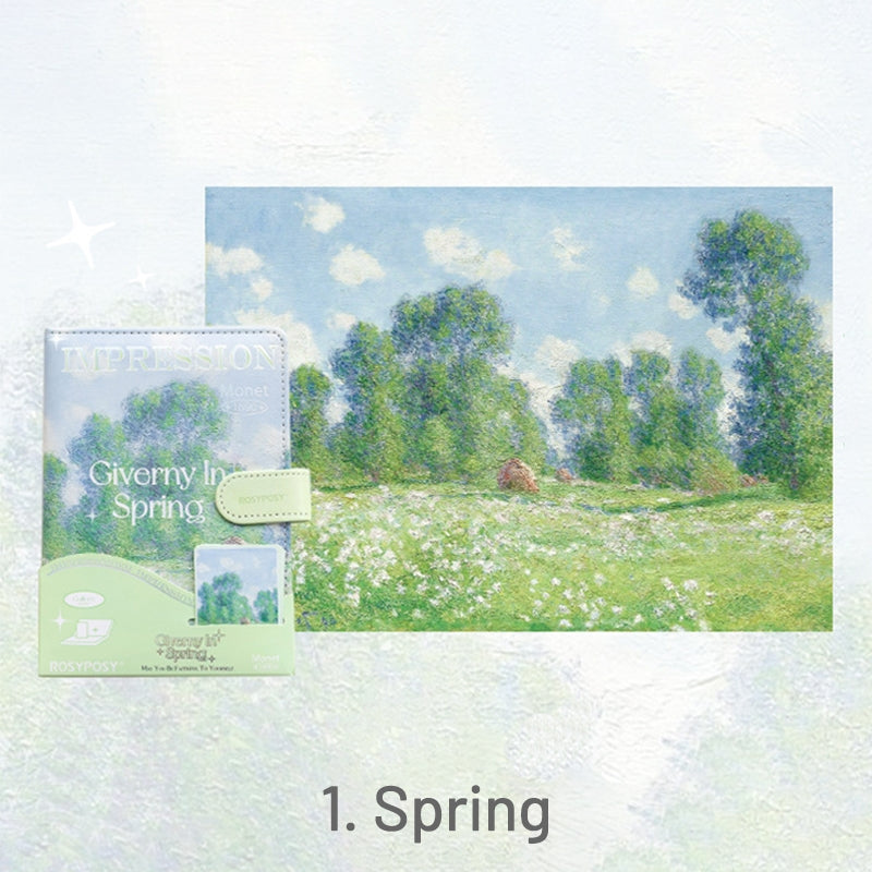 Gallery Series Magnetic Snap Diary Journal Stamprints 4