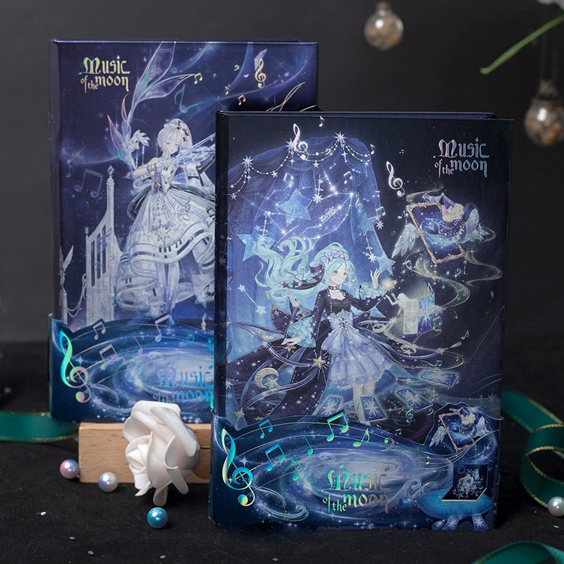 Glow-In-The-Dark Girl's Gilding Notebook 4