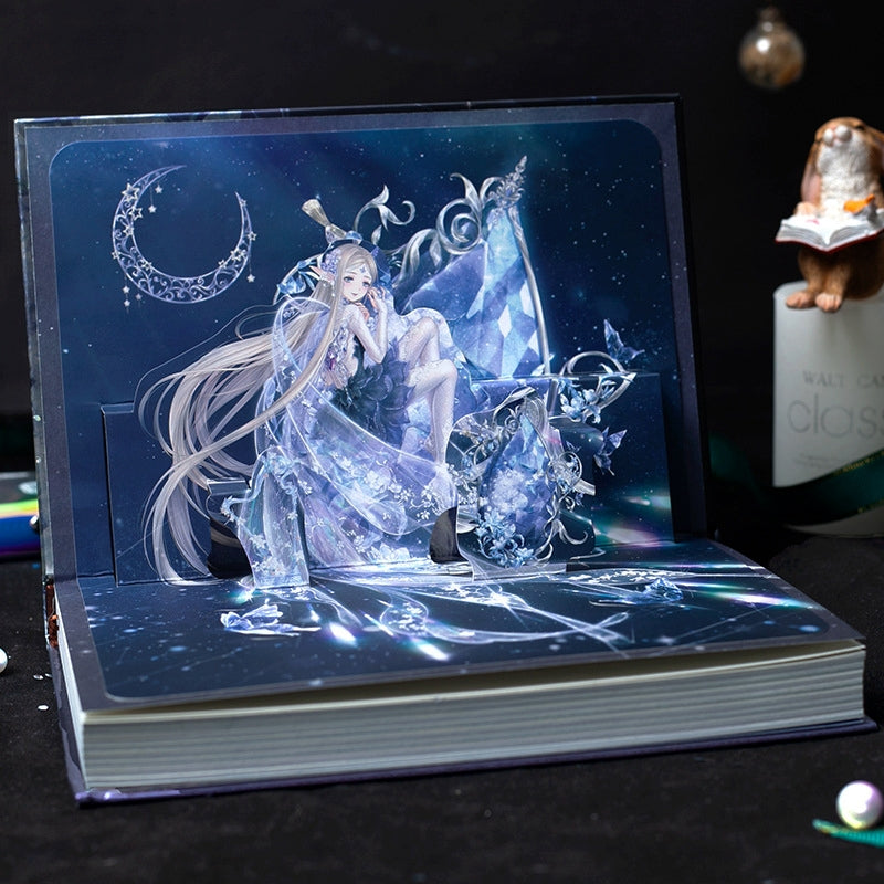 Glow-In-The-Dark Girl's Gilding Notebook 5