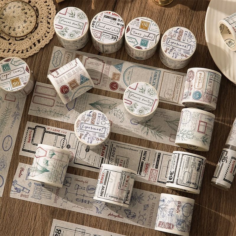 Inspiration Fragments Simple Vintage Washi Tape b4