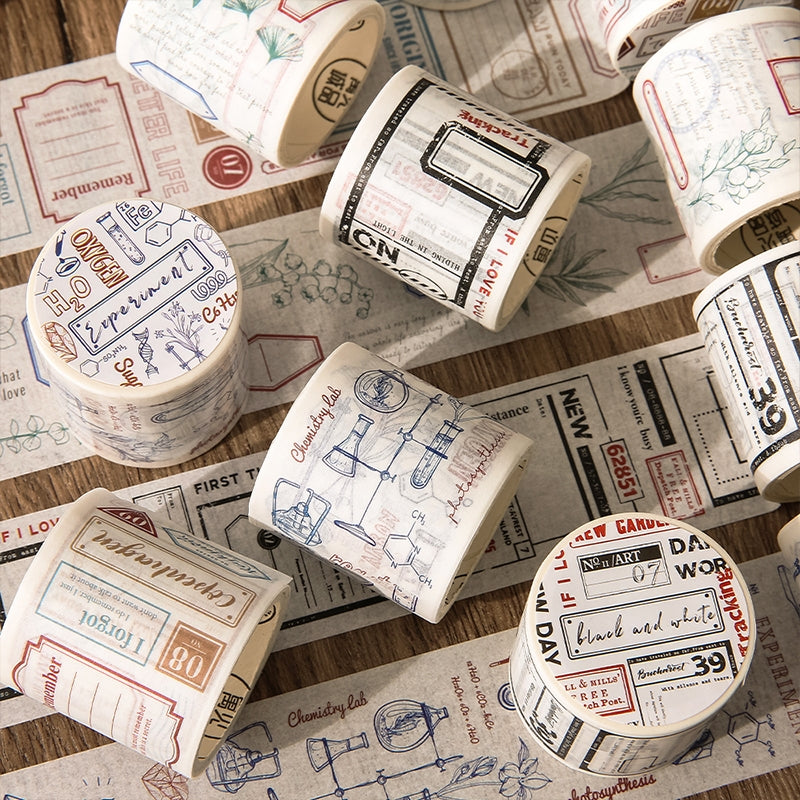 Inspiration Fragments Simple Vintage Washi Tape c