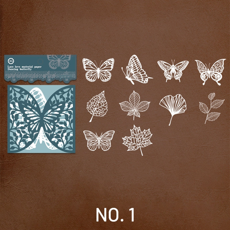 Lace Love Series Material Paper Journal Stamprints 5