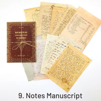 9. Notizen Manuskript