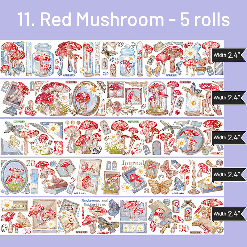 Modern Romantic Transparent PET Tape Set sku-11