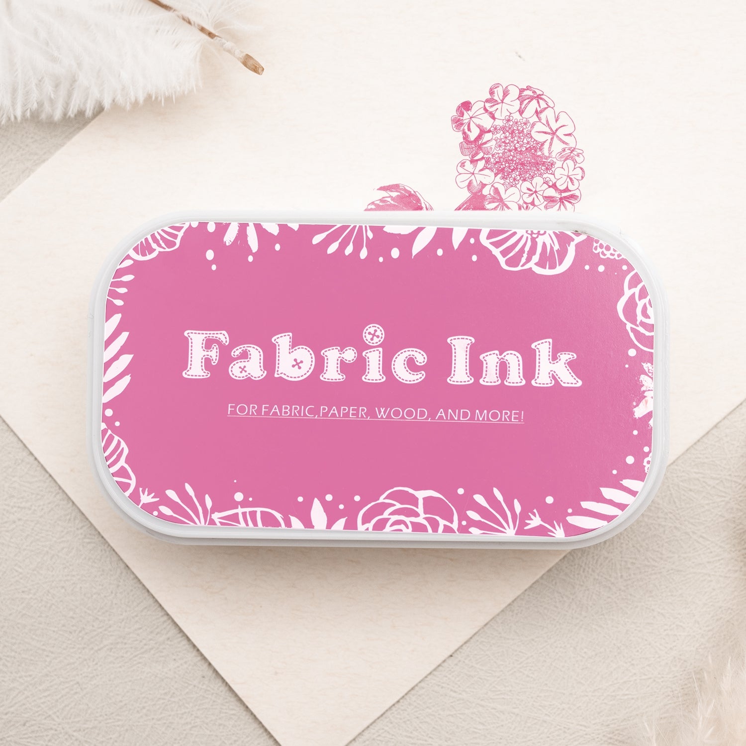 Oil-Based Fabric Ink Pad - Apricot-copy BD-233b