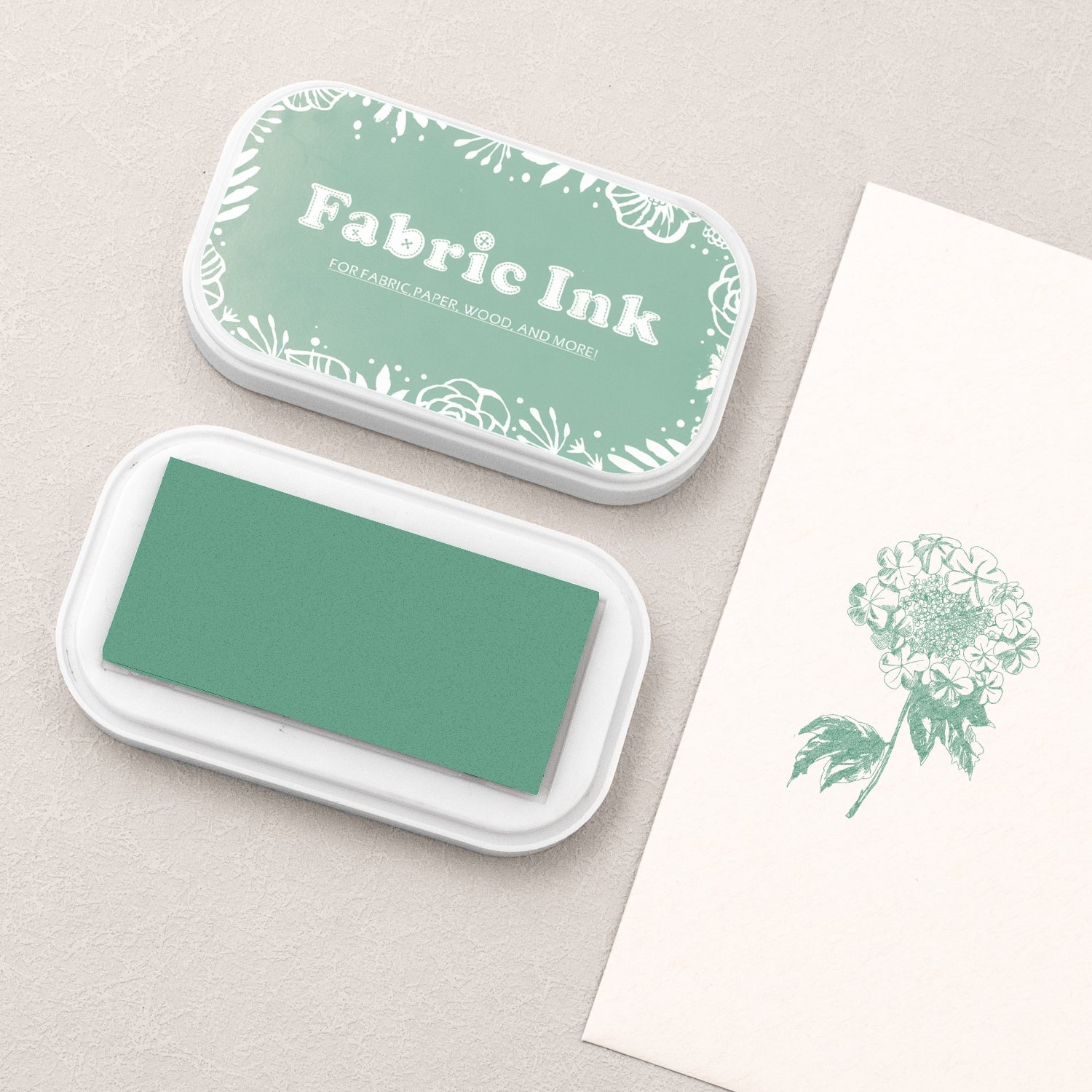 Oil-Based Fabric Ink Pad - Foggy Grey-copy BD-260d