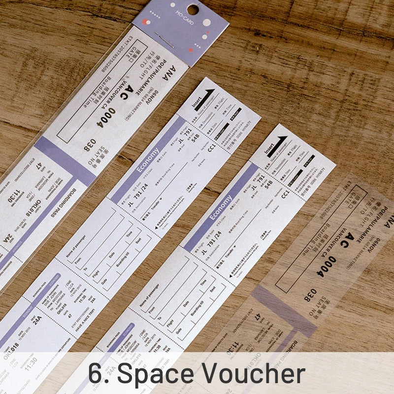 Receipt Printer Multi-Material Long Strip Tape Stickers sku-6
