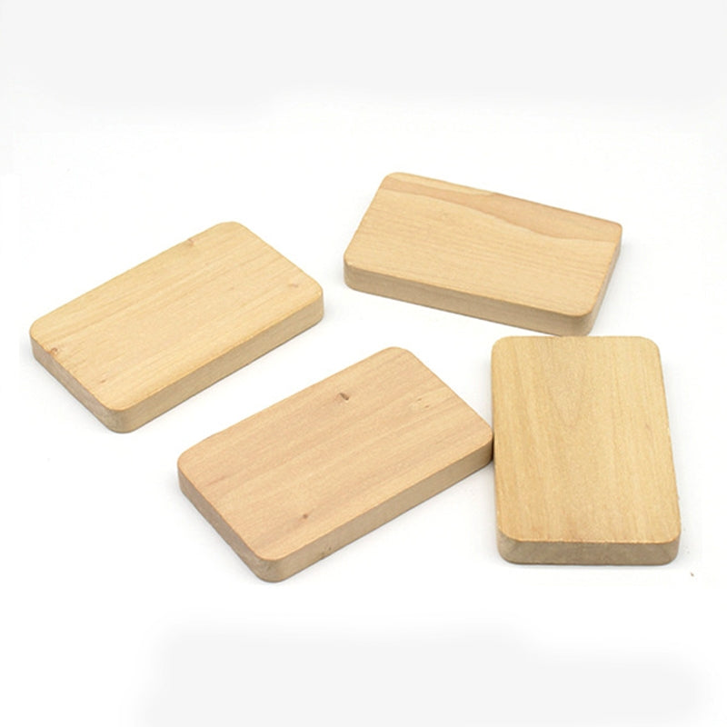 Rectangular Solid Wood Handle 2