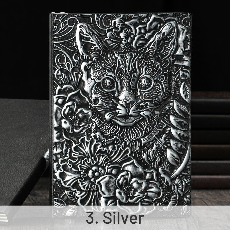 Retro Cat Starman A5 Hardcover Notebook sku-3