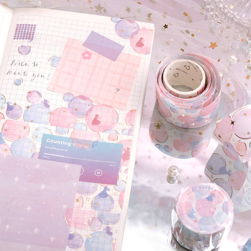 Romantic Firework Bubble Washi Tape a-3