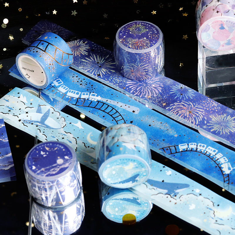 Romantic Firework Bubble Washi Tape b2