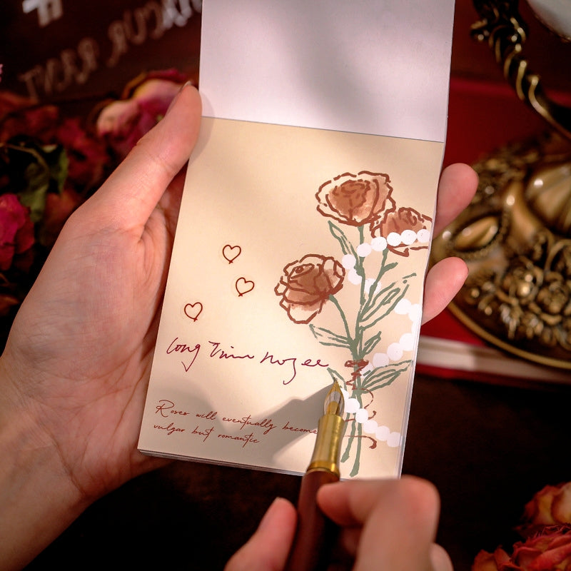 Romantic Rose Material Paper 1