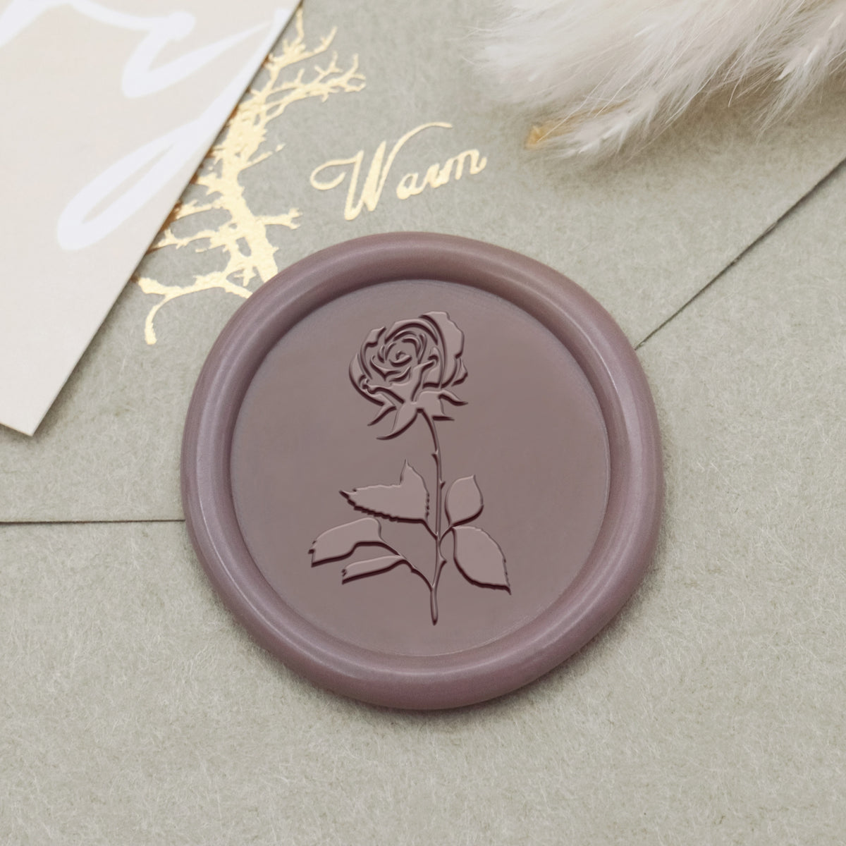 Botanical Wax Seal Stamp (18 Designs)1