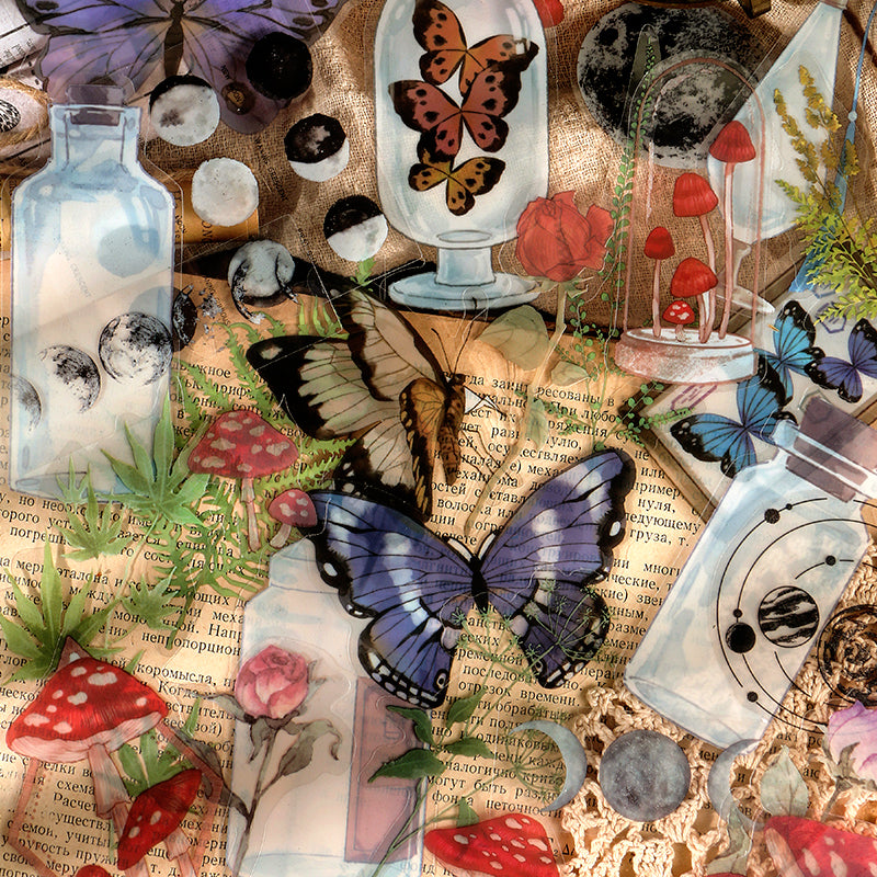 Shape of Nature Retro Plants Sticker Pack b1