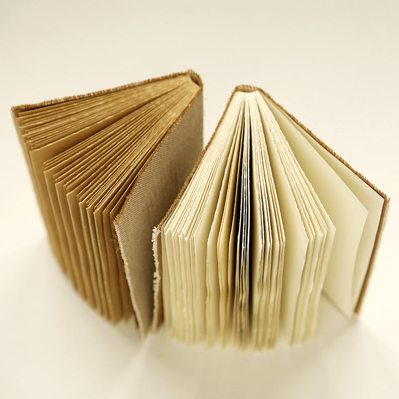 Simple Basic Linen Cover Blank Page Journal c