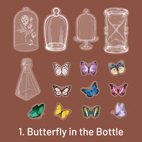 1. Schmetterling in der Flasche