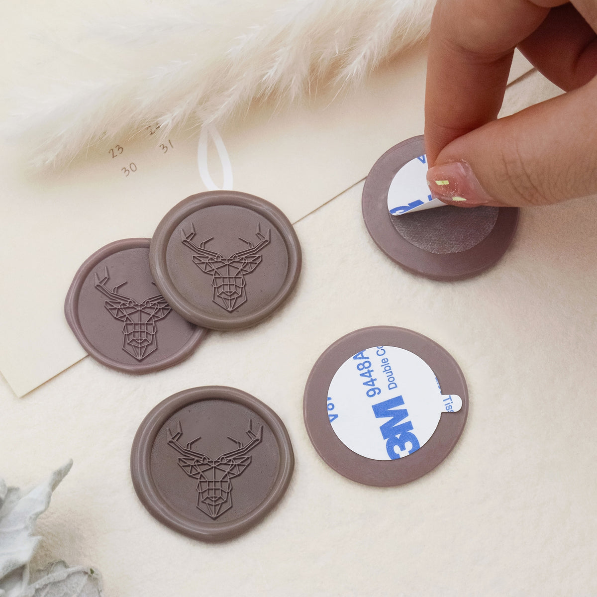 Stamprints ELK Self-adhesive Wax Seal Stickers - style 12-2