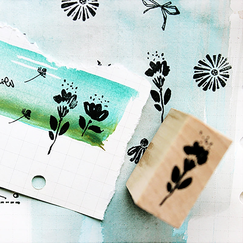 Stamprints Flowers and Plants Set Rubber Stamp 2