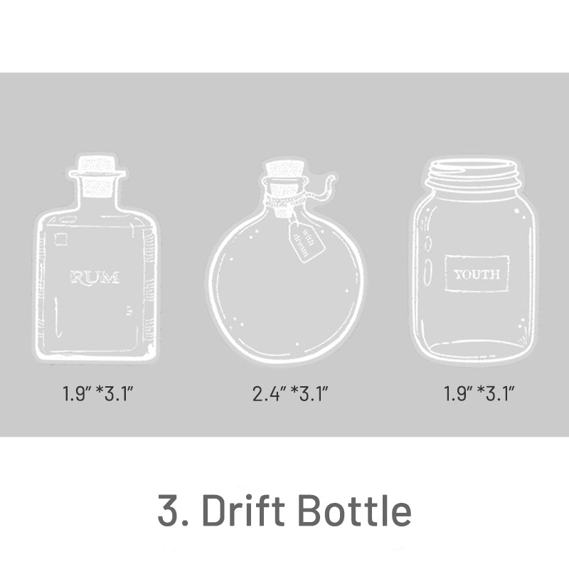Stamprints Glassware PET Sticker 6