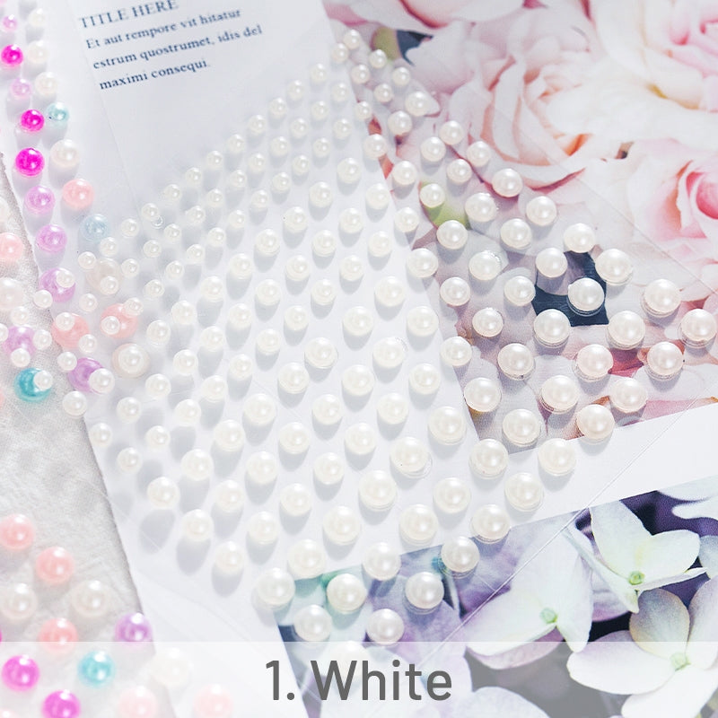 Stamprints Half-Circle Pearl Embellishment Sticker 4