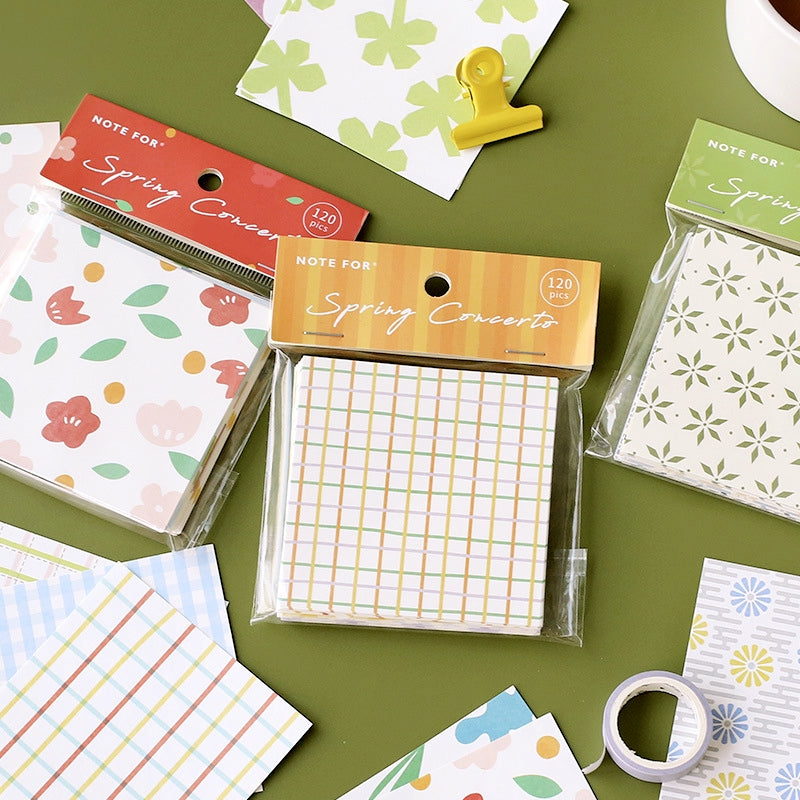 Spring Scrapbook Paper Notepad1