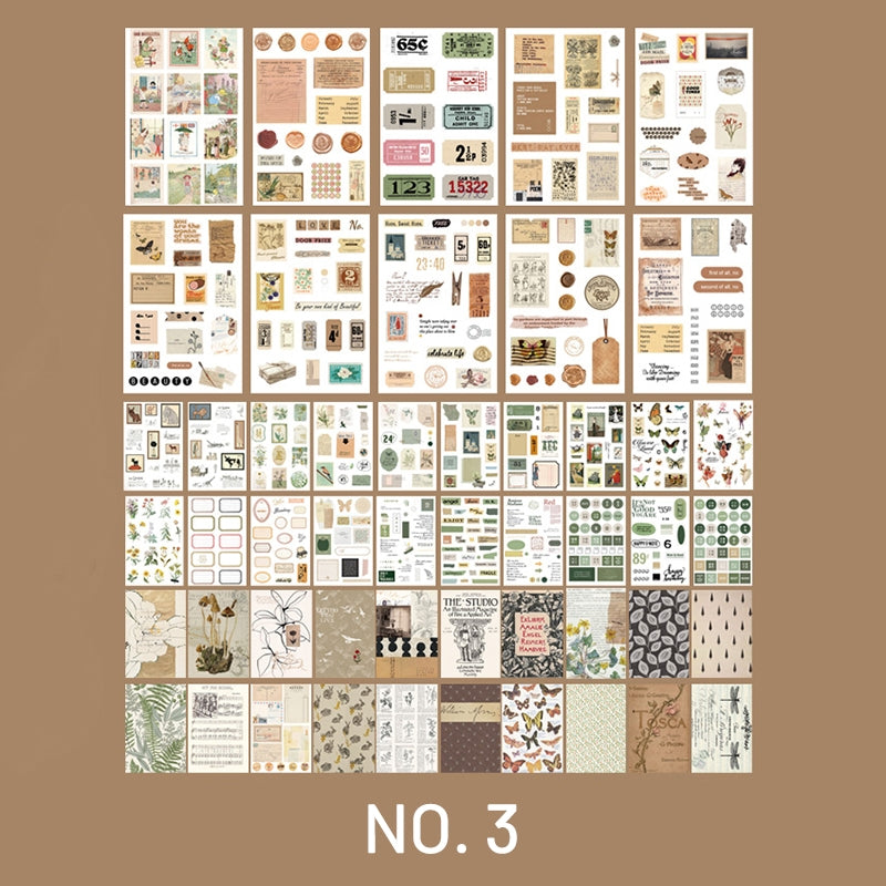 Stamprints Literary Cute Hand Account Sticker Material 6