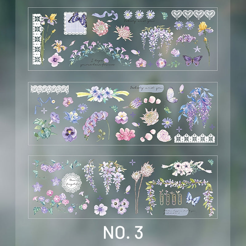 Stamprints Realm of Flowers and Plants Series Tape 7