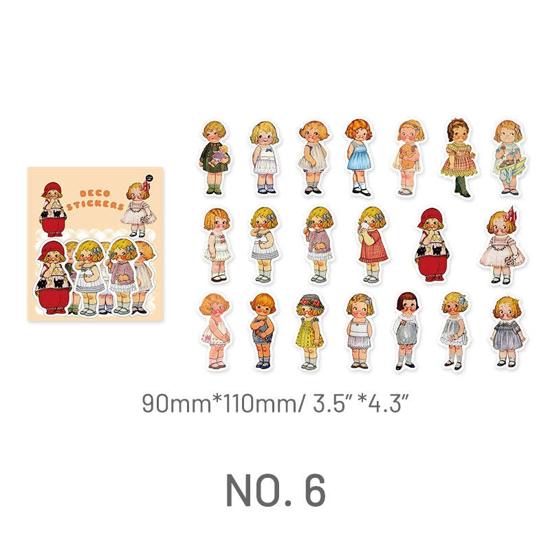 Stamprints Street Style Trendy Cartoon Character Sticker 9