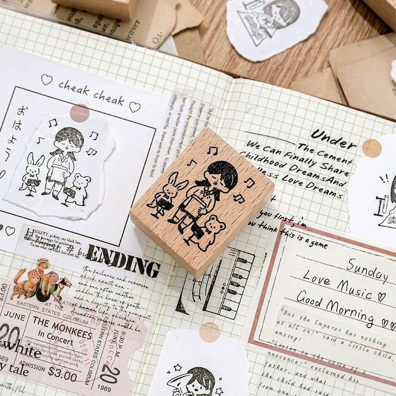 Stamprints The Sound of Music Series Rubber Stamp 3
