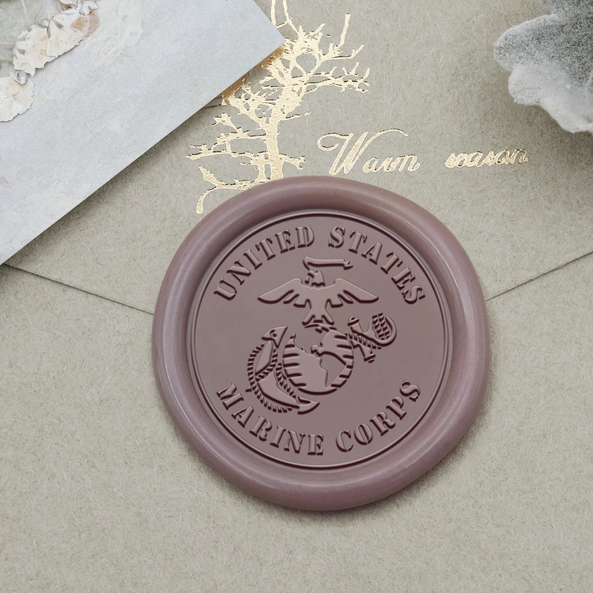 Stamprints US Marine Corps Symbol Wax Seal Stamp 1