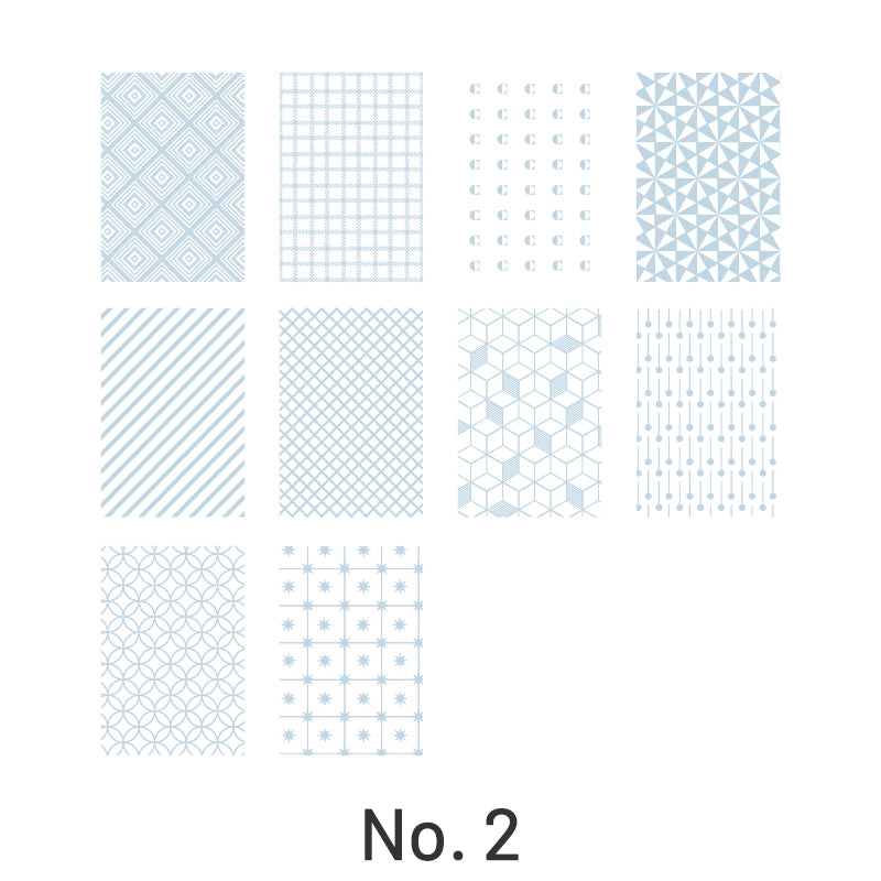 Simple Geometric Pattern Scrapbook Paper-sku2