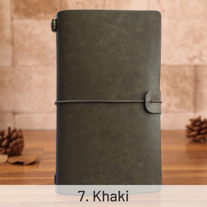 Travel Loose-Leaf Retro Journal Notebook Journal Stamprints 10