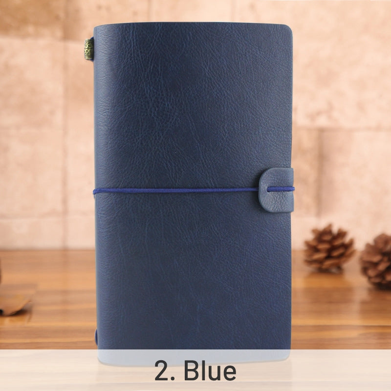 Travel Loose-Leaf Retro Journal Notebook Journal Stamprints 5