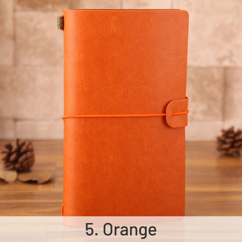 Travel Loose-Leaf Retro Journal Notebook Journal Stamprints 8