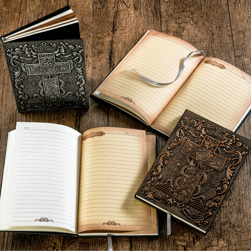 Vintage Tarot Relief Notebook 1