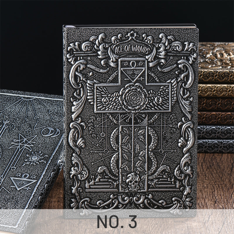 Vintage Tarot Relief Notebook sku-1
